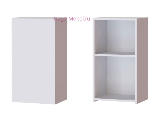 Кухонный шкаф верхний 400 Плейона (белый)