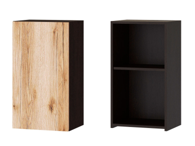 Кухонный шкаф верхний 400 Плейона (венге/дуб делано) Кухонный шкаф верхний 400 Плейона (венге/дуб делано)