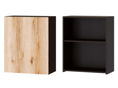 Кухонный шкаф верхний 600 Плейона (венге/дуб делано) Кухонный шкаф верхний 600 Плейона (венге/дуб делано)