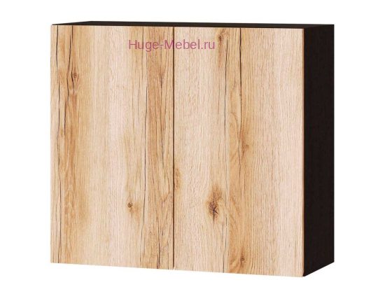 Кухонный шкаф верхний 800 Плейона (венге/дуб делано)