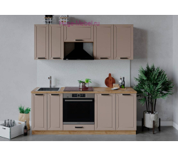 Кухня 2 метра "Альфа латте"