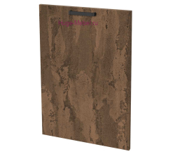 Фасад для посудомоечной машины 600 мм Ф-105 ржавый камень (Пасаденна)