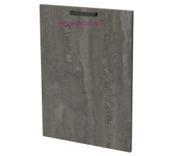 Фасад для посудомоечной машины 600 мм Ф-105 железный камень (Пасаденна)