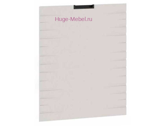 Фасад для посудомоечной машины 600 мм Ф-105 холст мокко с фрезеровкой (Сахара)