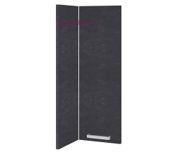 Кухонный фасад Ф-128 бетон графит (Бетон)