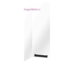 Кухонный фасад Ф-128 белый бриллиант (Пасаденна)