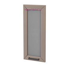 Кухонный фасад Ф-15 холст латте (Альфа)