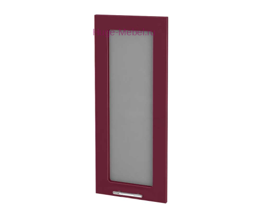 Кухонный фасад Ф-25 бордо глянец (Ксения)