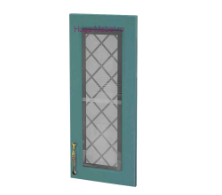 Кухонный фасад Ф-25 дуб бирюза (Модена)