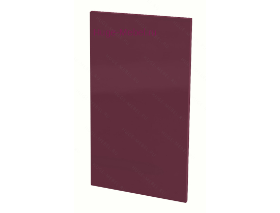 Кухонный фасад Ф-296 бордо глянец (Ксения)
