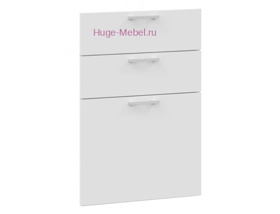 Кухонный фасад Ф-43 софт вайт (Катрин)