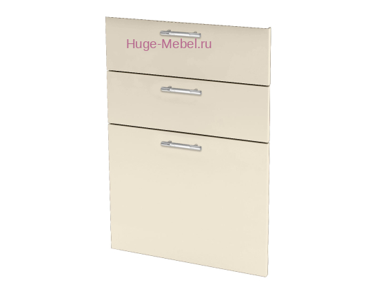 Кухонный фасад Ф-23 ваниль глянец (Ксения)