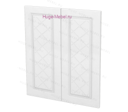 Кухонный фасад Ф-40 дуб белый (Модена)