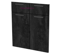 Кухонный фасад Ф-41-М угольный камень (Пасаденна)