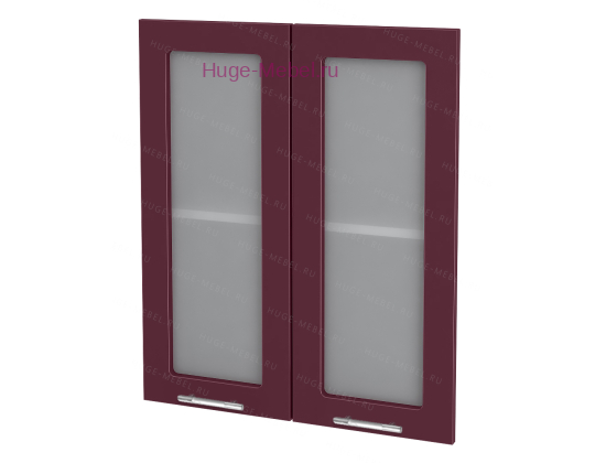 Кухонный фасад Ф-245 бордо глянец (Ксения)