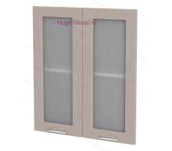 Кухонный фасад Ф-45 кофе с молоком глянец (Ксения)