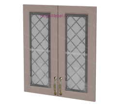 Кухонный фасад Ф-45 дуб кофе (Модена)