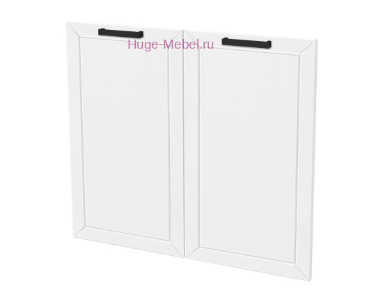 Кухонный фасад Ф-250 холст белый (Альфа)