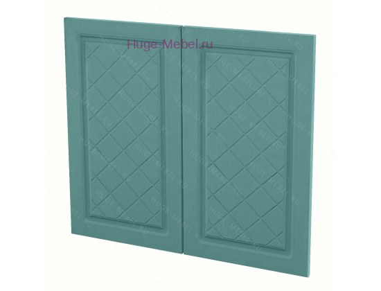 Кухонный фасад Ф-250 дуб бирюза (Модена)
