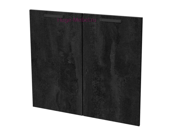 Кухонный фасад Ф-250 угольный камень (Пасаденна)