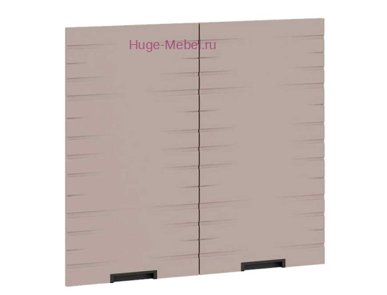 Кухонный фасад Ф-250 холст латте с фрезеровкой (Сахара)