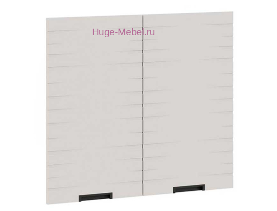 Кухонный фасад Ф-250 холст мокко с фрезеровкой (Сахара)