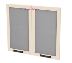 Кухонный фасад Ф-55 холст брюле (Альфа)