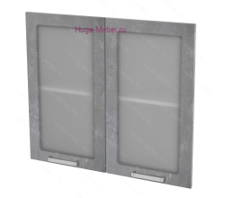 Кухонный фасад Ф-55 бетон темный (Бетон)