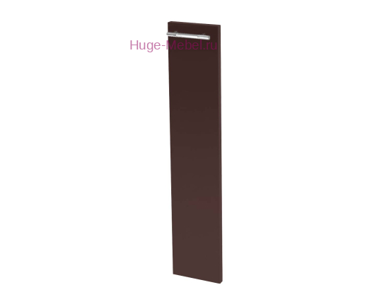 Кухонный фасад Ф-168 шоколад глянец (Ксения)