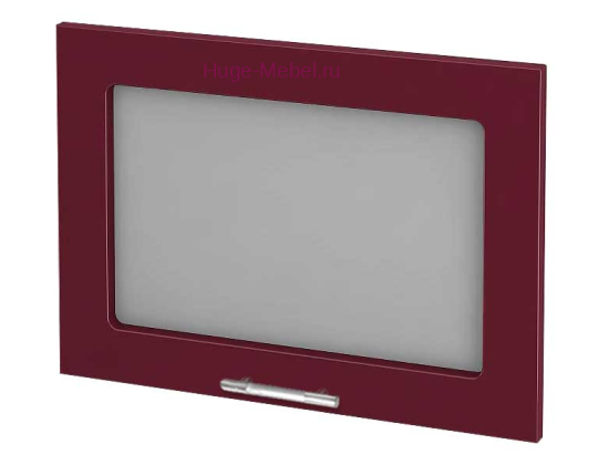 Кухонный фасад Ф-88 бордо глянец (Ксения)