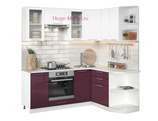 Маленькая угловая кухня "Ксения 200х150"