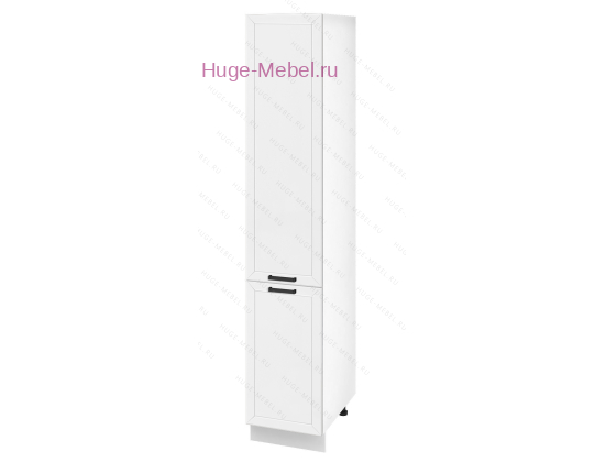 Кухонный пенал напольный 400 Альфа (белый)