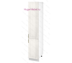 Кухонный пенал напольный 400 Юлия (сандал белый)