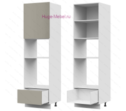 Пенал кухонный для встраиваемой техники 600 Катрин (циркон)