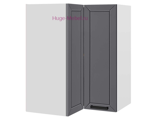 Угловой шкаф верхний прямой 600 Альфа (вулкан)