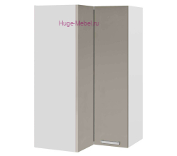 Угловой шкаф верхний прямой высокий 600 Катрин (циркон)