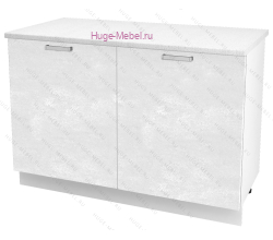 Шкаф кухонный нижний 1000 Бетон (бетон белый)