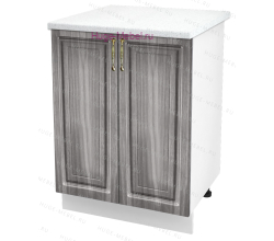 Шкаф кухонный нижний 600 Юлия (сандал серый)