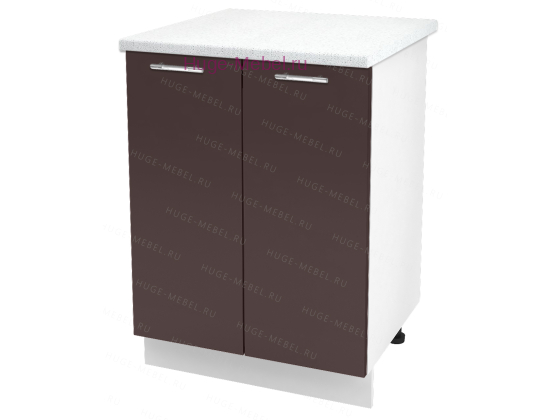 Шкаф кухонный нижний 600 Ксения (шоколад)