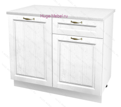 Нижний кухонный шкаф с ящиком  1200 Мария (белый)