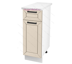 Нижний кухонный шкаф с ящиком  300 Альфа (брюле)