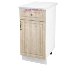 Нижний кухонный шкаф с ящиком  400 Юлия (дуб сонома)