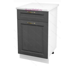 Нижний кухонный шкаф с ящиком  500 Мария (графит)