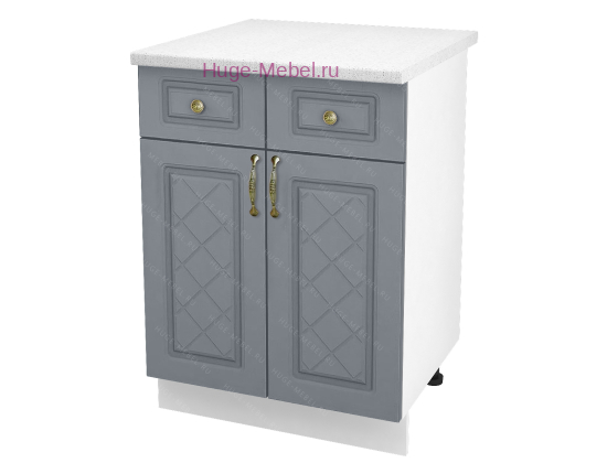 Нижний кухонный шкаф с ящиком  600 Модена (дуб серый)