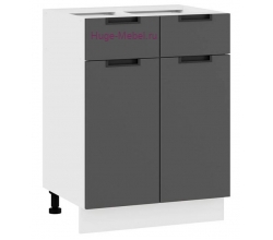 Нижний кухонный шкаф с ящиком 600 Сахара (вулкан)