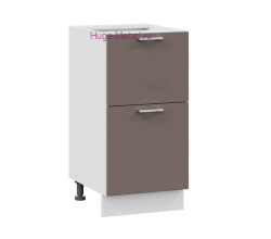 Нижний шкаф кухонный с двумя ящиками 400 Катрин (муссон)