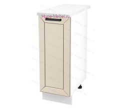 Шкаф кухонный нижний 300 Альфа (брюле)