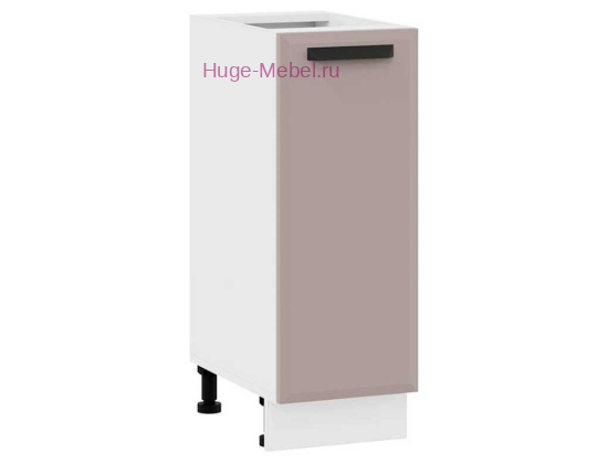 Шкаф кухонный нижний 300 Призма (мокко супермат)