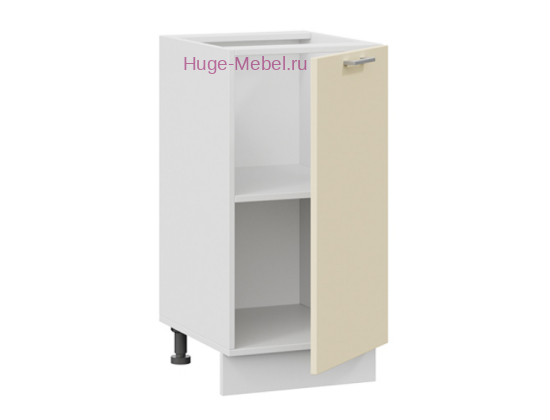 Шкаф кухонный нижний 400 Катрин (крем)