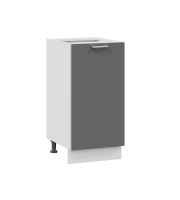 Шкаф кухонный нижний 400 Катрин (софт графит)